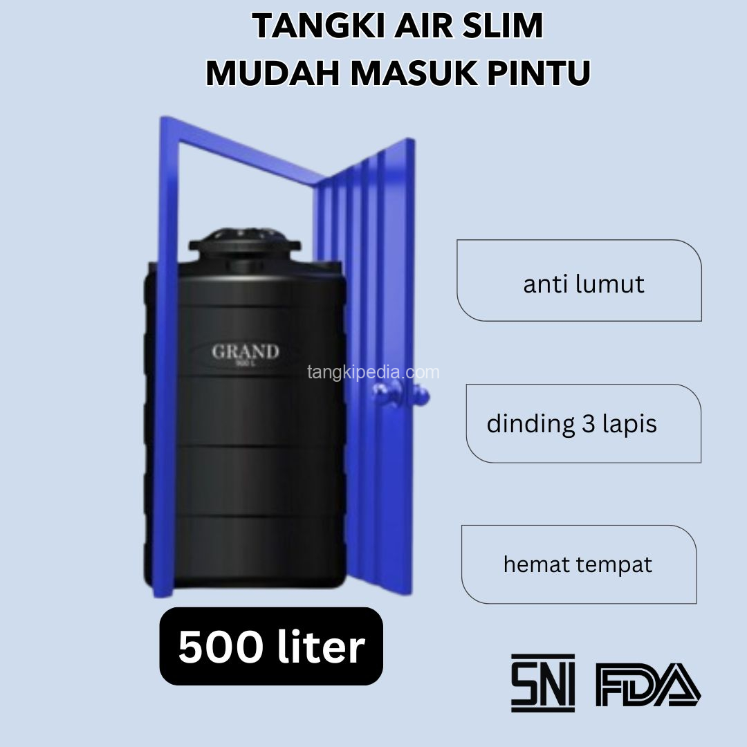 toko supplier jual tandon tangki toren air atas rumah plastik merek tedmond grand GBL slim 300 350 500 550 600 700 800 850 900 1100 1000 1200 2200 2000 3300 3000 5500 5000 5200 5300 12000 10000 liter anti lumut termurah terdekat di surabaya sidoarjo gresik jawa timur tengah barat jabodetabek bali 