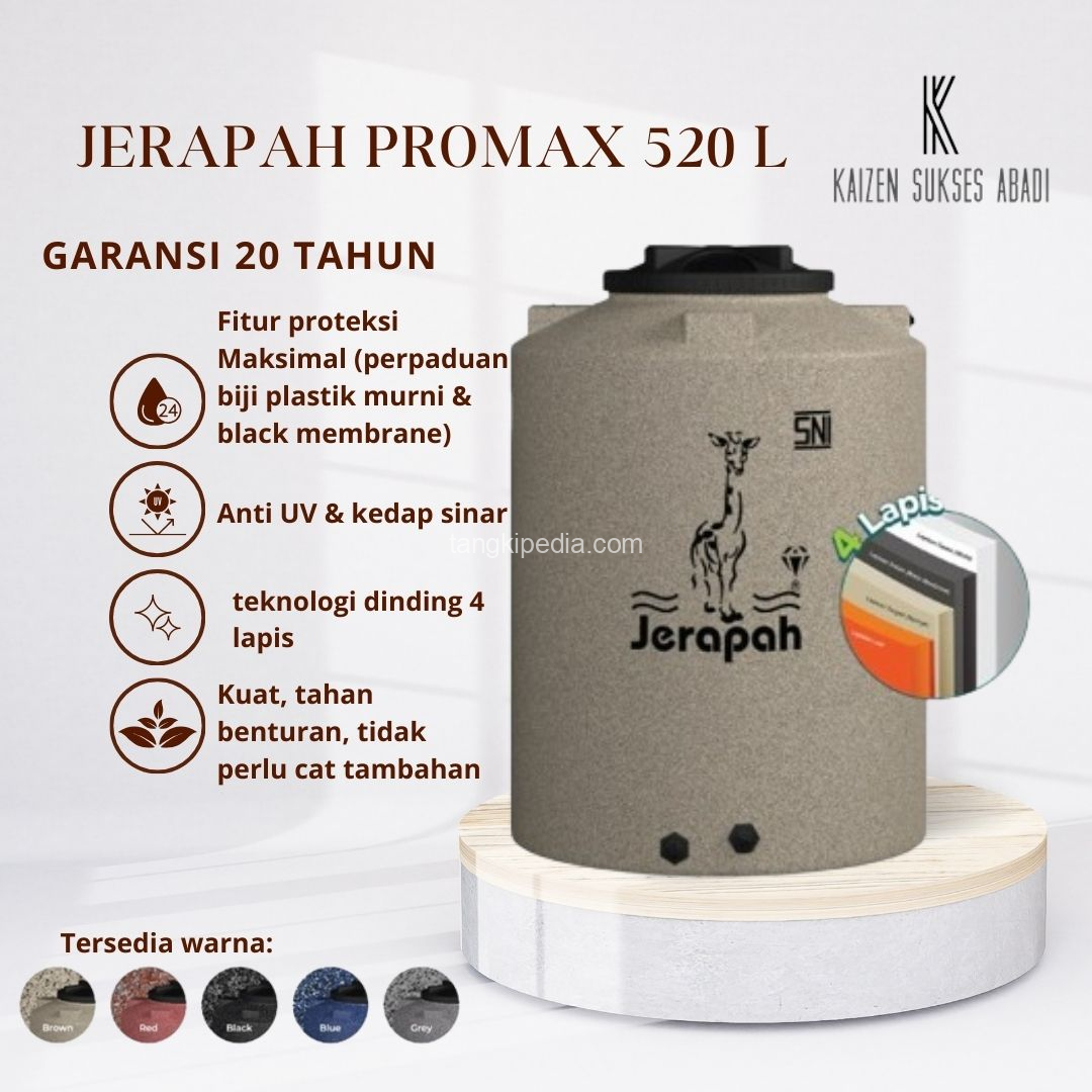 toko supplier jual tandon tangki toren air atas rumah plastik merk jerapah promax diamond TBJP 520 500 550 650 600 750 775 800 1100 1200 1000 2000 5000 liter anti lumut kualitas penguin mpoin termurah terdekat di surabaya sidoarjo gresik jawa timur tengah