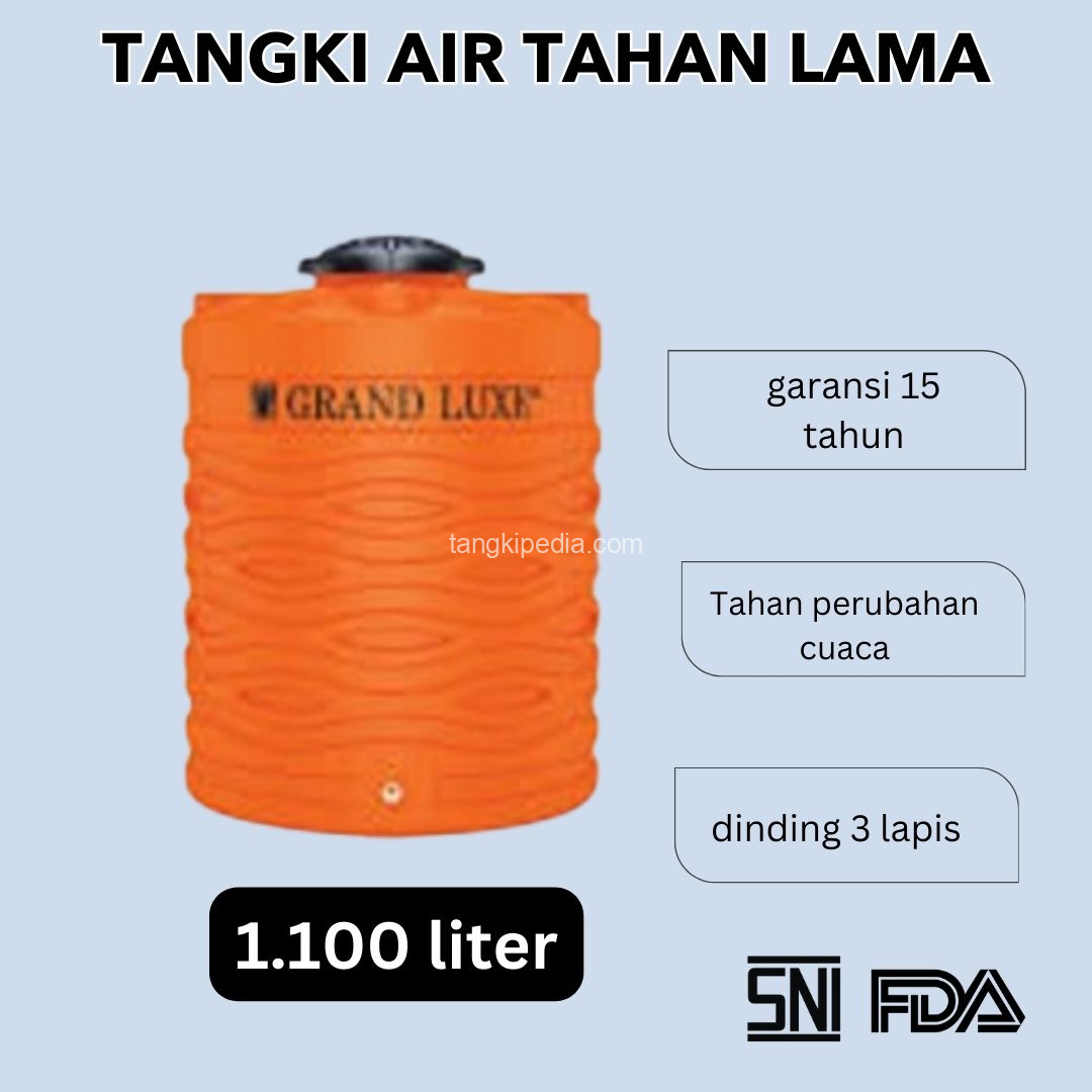  toko supplier jual tandon tangki toren air atas rumah plastik merk merek  tedmond grand luxe 300 350 600 550 500 1100 1000 2000 2200  liter anti lumut kualitas penguin mpoin hidrofil termurah terdekat di surabaya sidoarjo gresik jawa timur tengah barat jabodetabek bali

