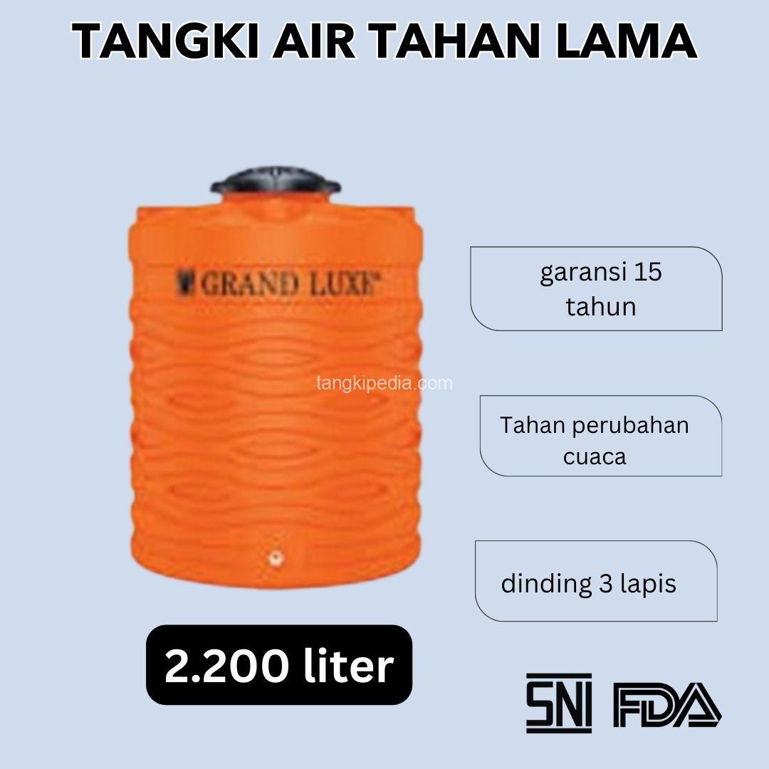  toko supplier jual tandon tangki toren air atas rumah plastik merk merek  tedmond grand luxe 300 350 600 550 500 1100 1000 2000 2200  liter anti lumut kualitas penguin mpoin hidrofil termurah terdekat di surabaya sidoarjo gresik jawa timur tengah barat jabodetabek bali

